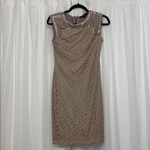 Lace Dress with bead work